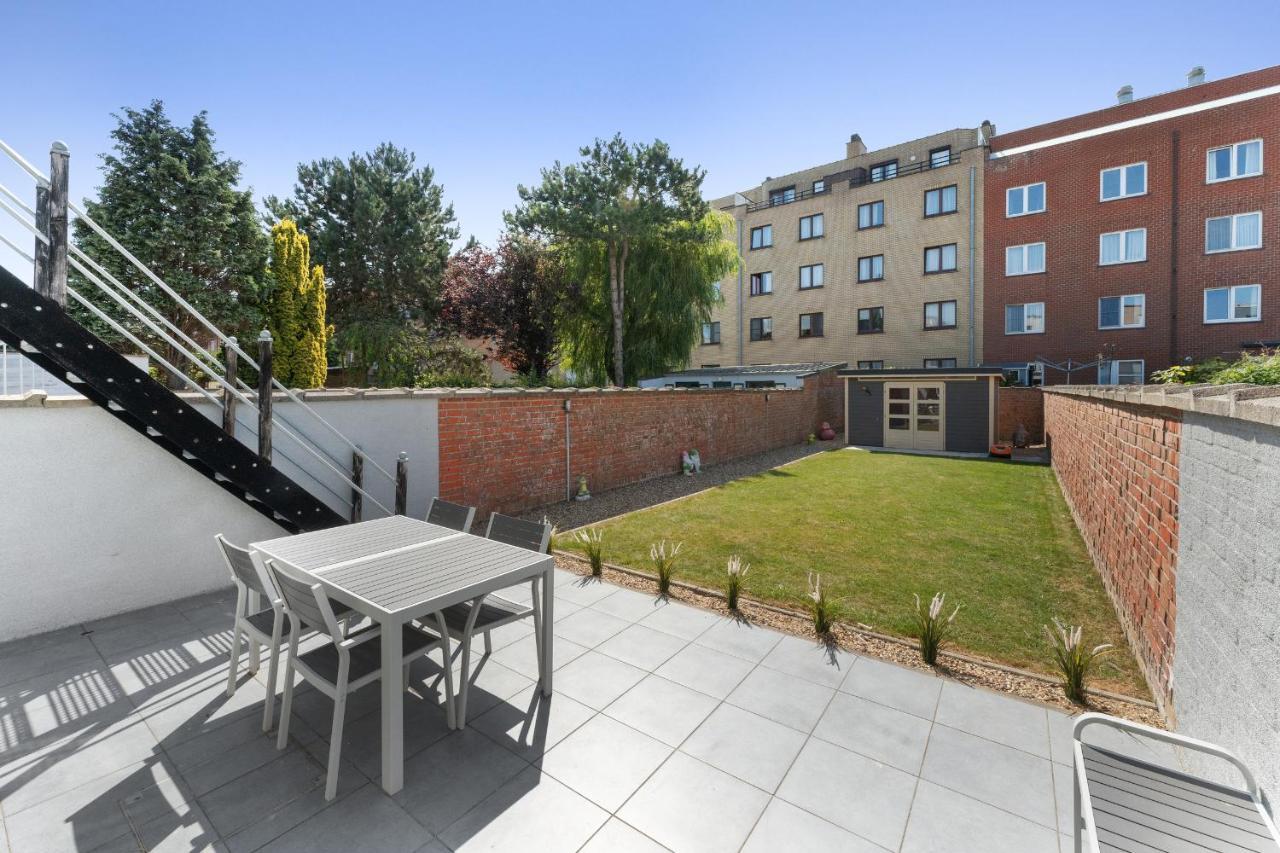 Ruime Woning 10P Met Zonnige Tuin & Nabij Strand Blankenberge Extérieur photo