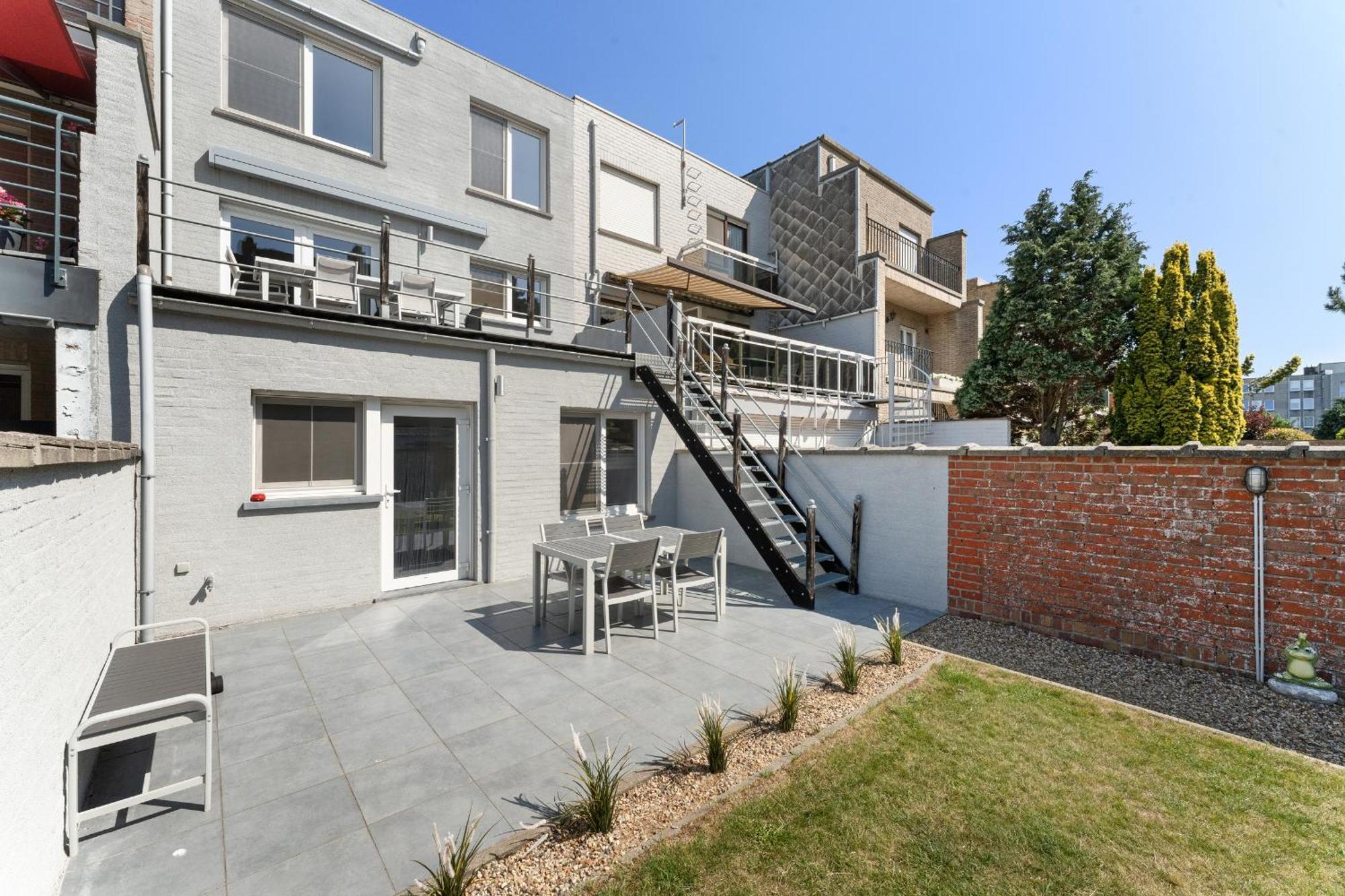 Ruime Woning 10P Met Zonnige Tuin & Nabij Strand Blankenberge Extérieur photo
